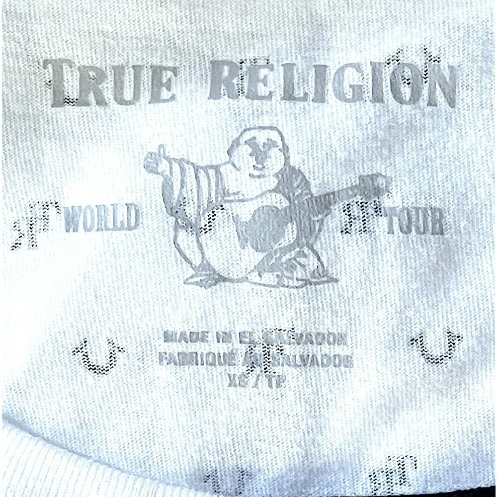 True Religion Men's Split Monogram Tee T-Shirt XS
